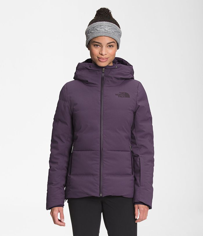 The North Face Womens Puffer Jacket Cirque 432SWYIBF - Dark Purple
